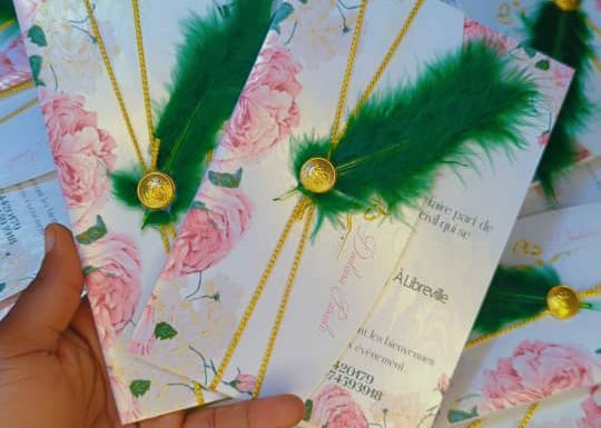 Faire-parts et billets by Emeraude wedding shop