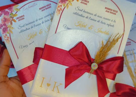 Faire-parts et billets by Emeraude wedding shop