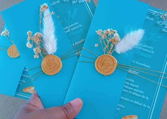 Faire-parts et billets by Emeraude wedding shop