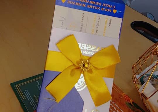 Faire-parts et billets by Emeraude wedding shop